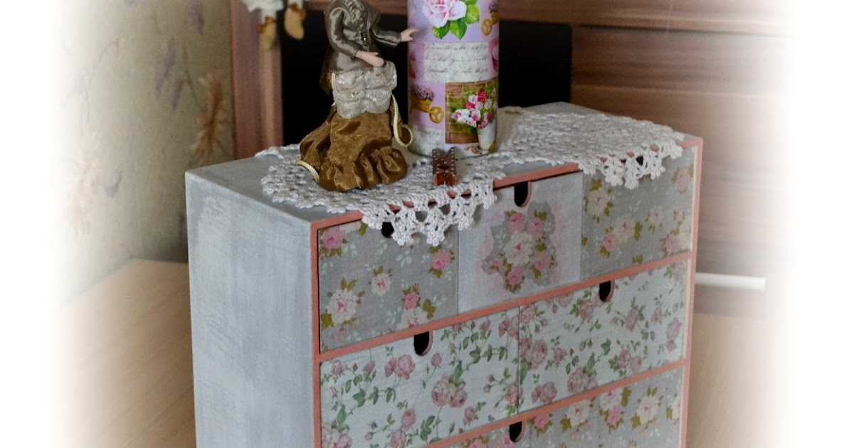 Декупаж мебели своими руками салфетками, обоями, тканью, лаком, краской