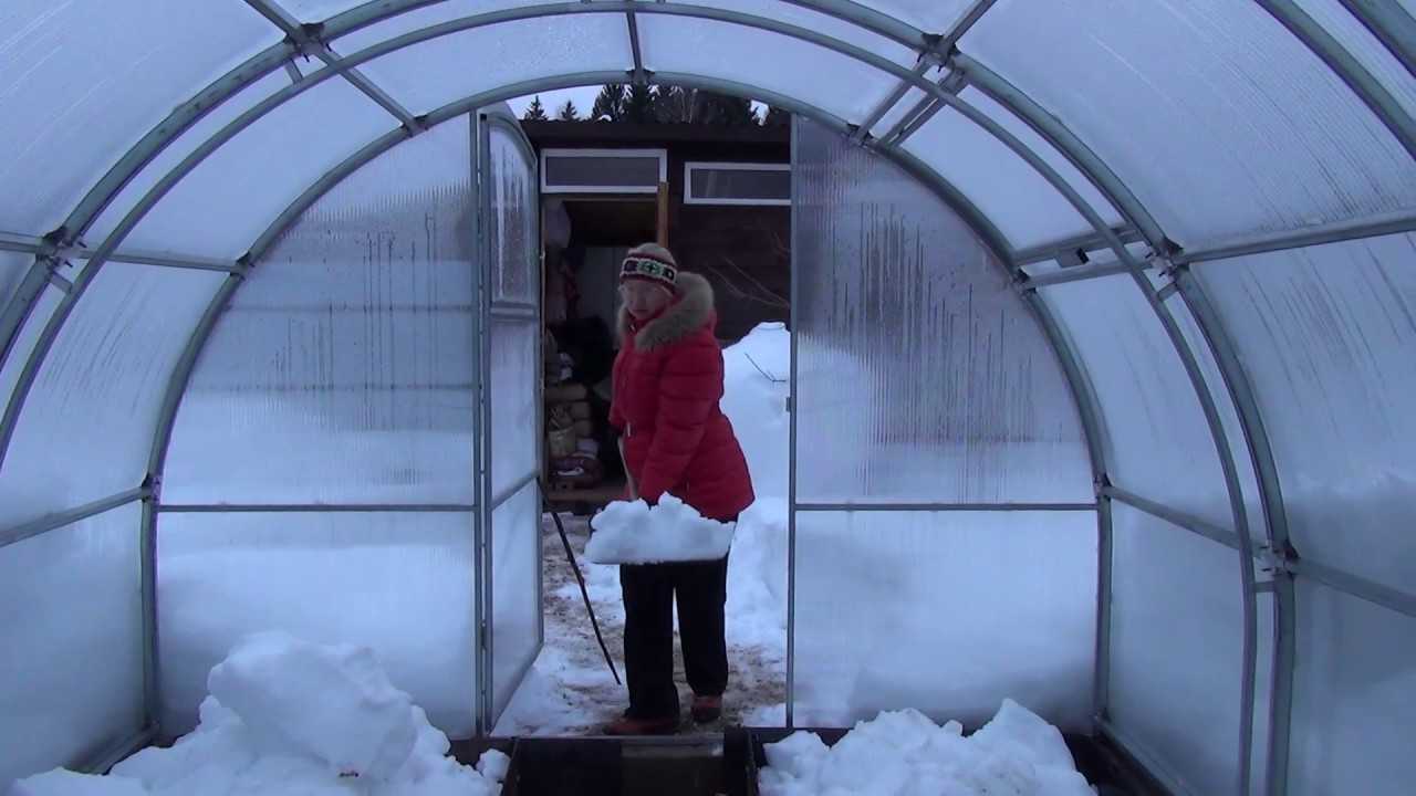 Подготовка теплицы из поликарбоната осенью к зиме