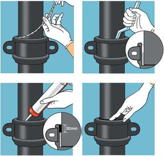 Как соединять канализационные трубы