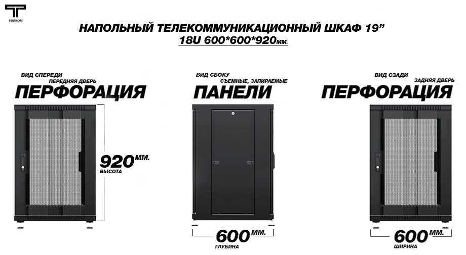 Какие особенности имеют телекоммуникационные шкафы?