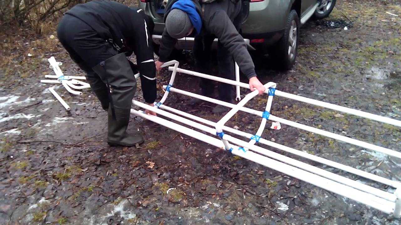 Лодка из труб своими руками: инструкция по изготовлению