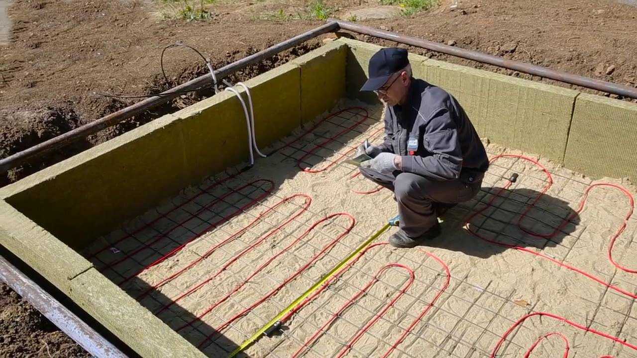 Теплый пол в теплице: способы устройства и пошаговая инструкция