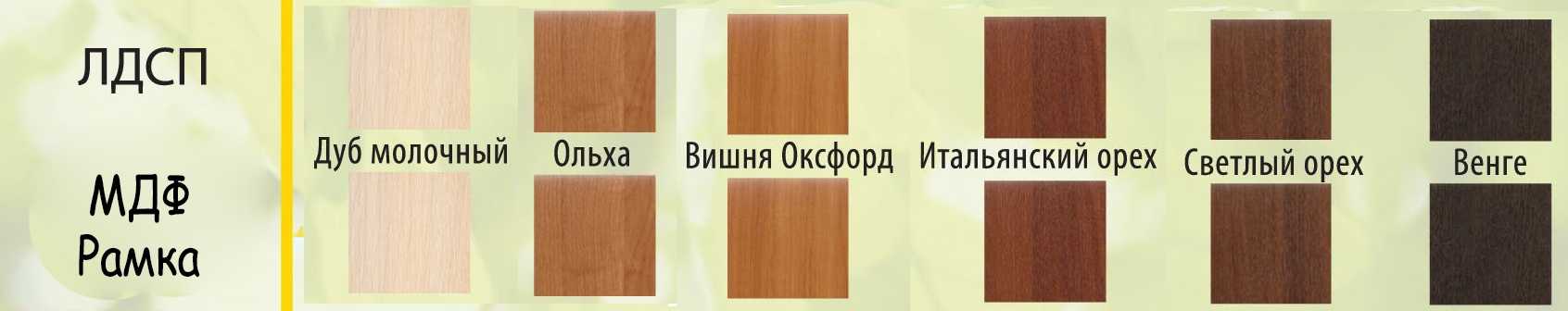 Цвет мебели вишня оксфорд на фото