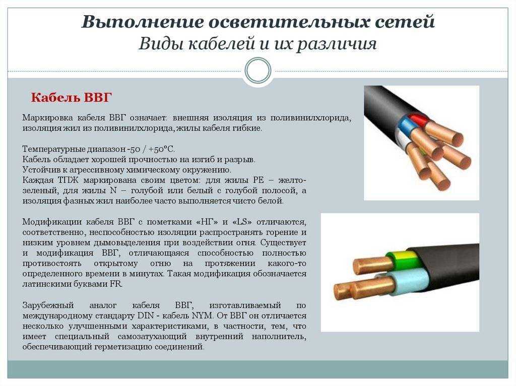 Чем отличаются провода от кабелей. основные отличия провода от кабеля и шнура – определение