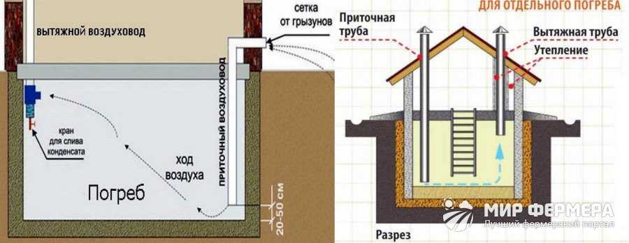 Как просушить погреб в гараже