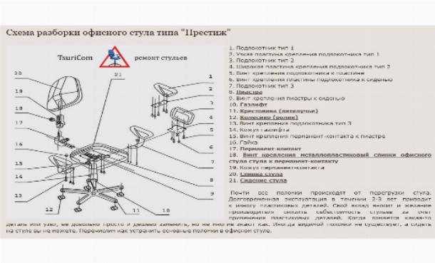 Если у офисного кресла отваливаются колесики: как починить.