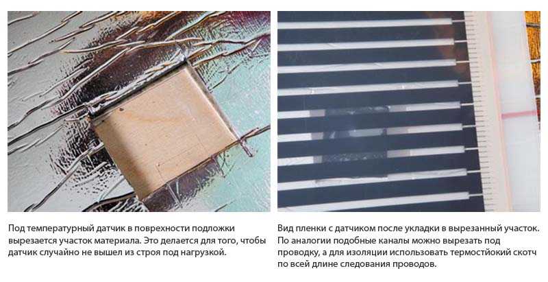 Инфракрасные теплые полы под ламинат