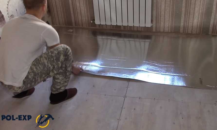 Здесь вы найдете все, что нужно знать про Фольгированный утеплитель для пола Характеристики и виды, как выбрать, инструкция по укладке, фото  видео