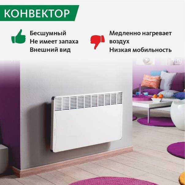 Конвекторный обогреватель: что это такое, плюсы и минусы, принцип работы