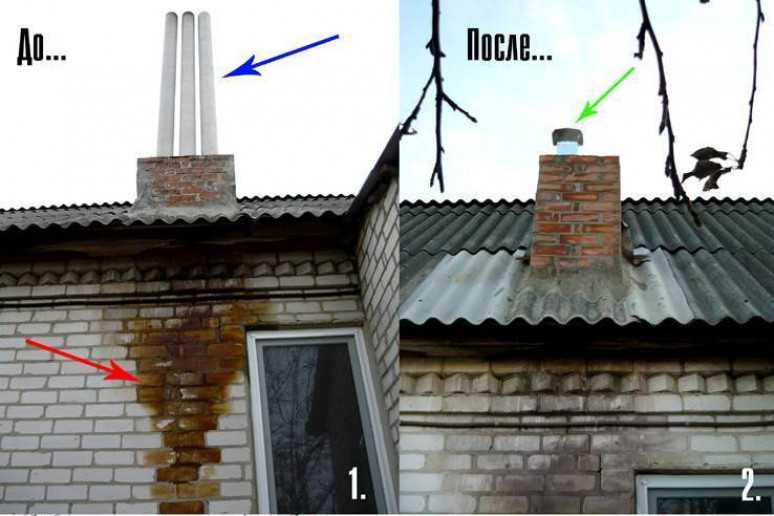 Асбестоцементные трубы для дымохода - установка для газовых и твердотопливного котлов, и индивидуального отопления | применение и как настроить