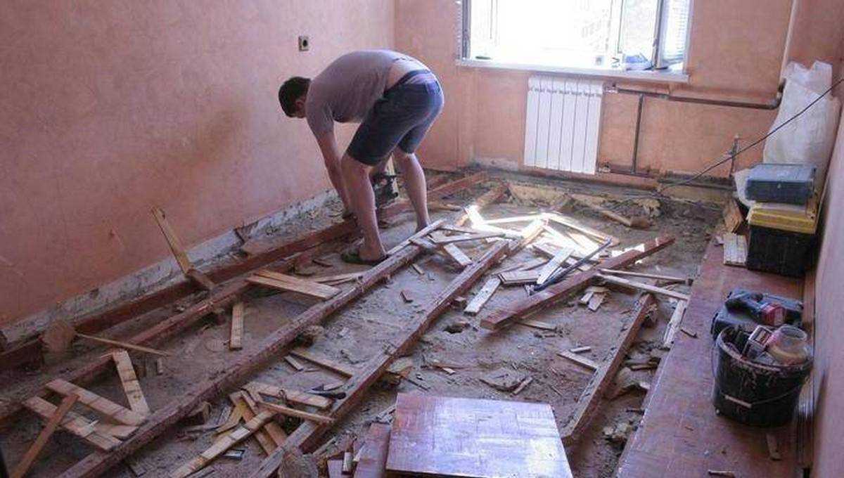 Ремонт пола в хрущевке: проблемы, конструкция основания, инструкция по реставрации и замене основания