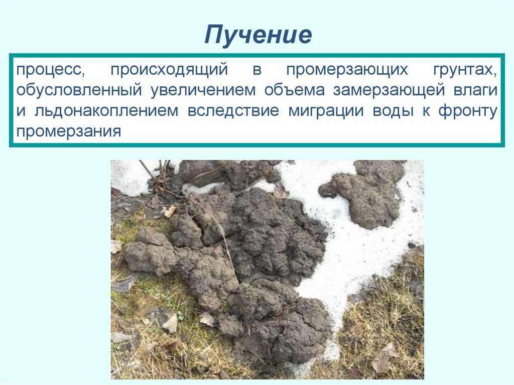 Пучинистый грунт: как определить тип