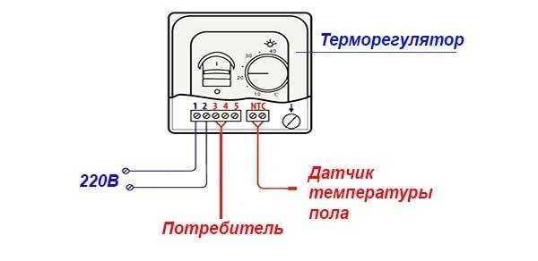 Схемы подключения теплого водяного пола