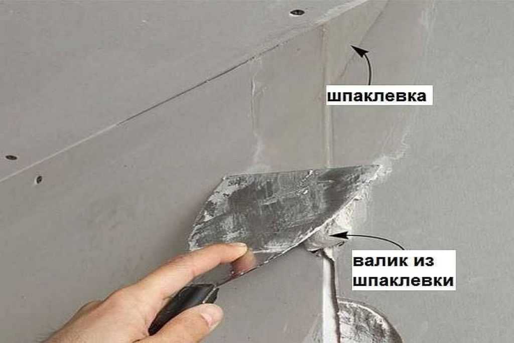 Применение бумажной ленты для заделки стыков на гипсокартоне