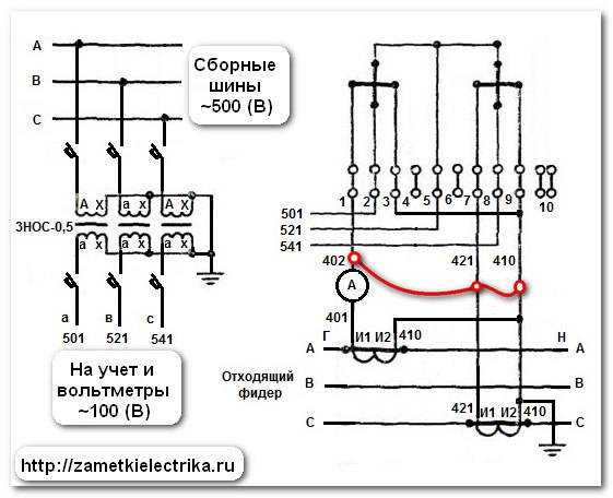 Пример расчета уставок кабельной линии 10 кв с ответвлениями