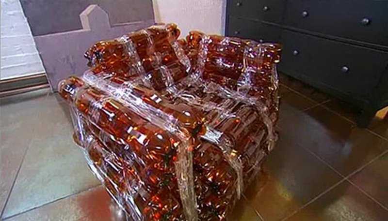 Пуфик из пластиковых бутылок: мастер класс с пошаговыми фото и обучающими видео