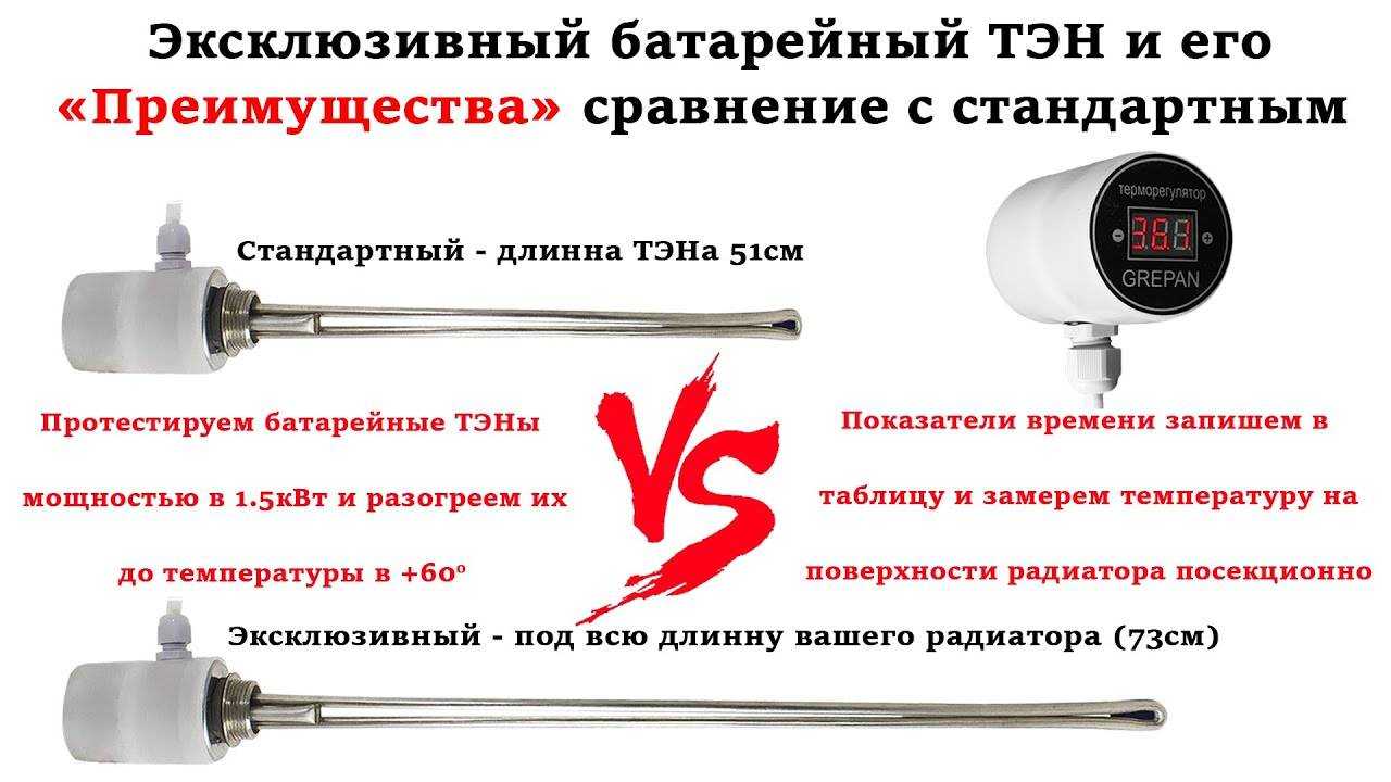 Тэны для отопления - как и где применяются, плюсы и минусы, способы монтажа