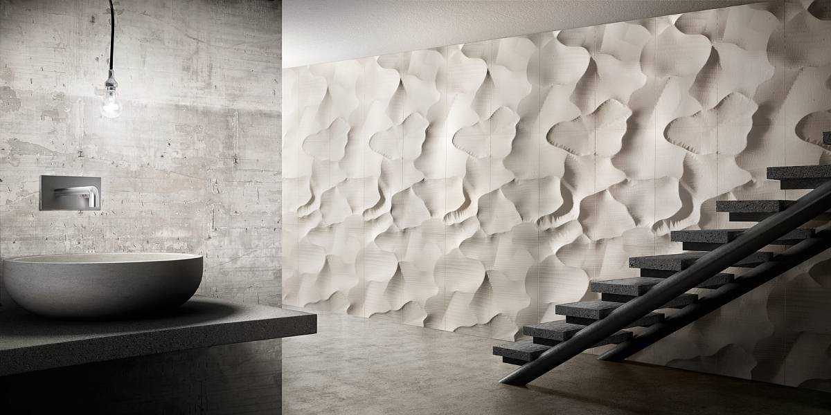3d плитка в ванную - технология выбора и укладки своими руками!